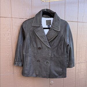 Gap Leather Jacket